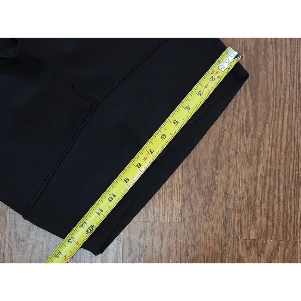 Lululemon Wunder Under High-Rise Crop 21‎ Black Luxtreme Leggings W6AIOS Size 8